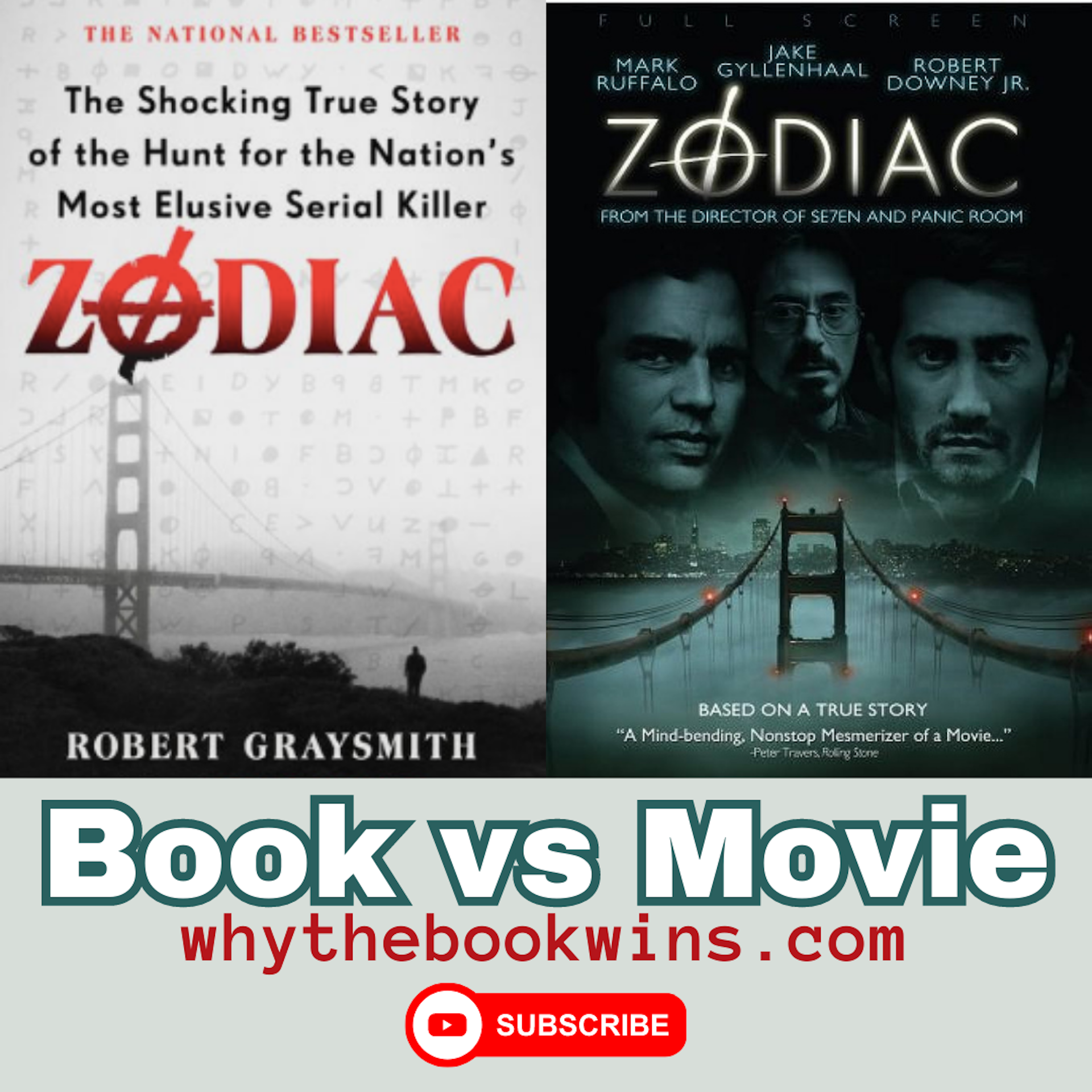 Zodiac True Story vs Movie Book vs Movie Analyzing the Adaptation