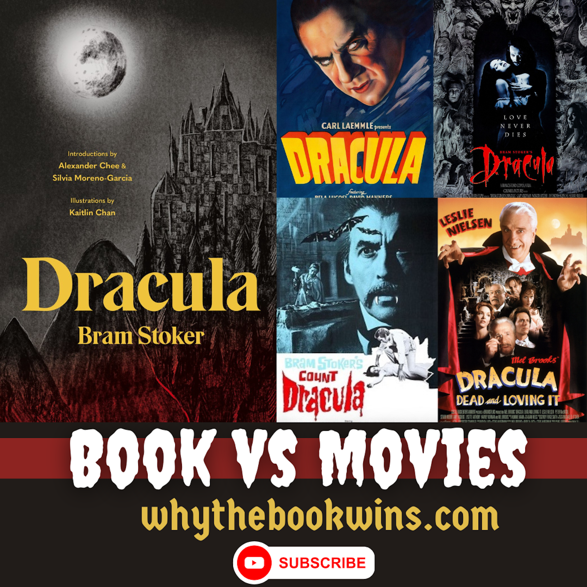 dracula book vs movies